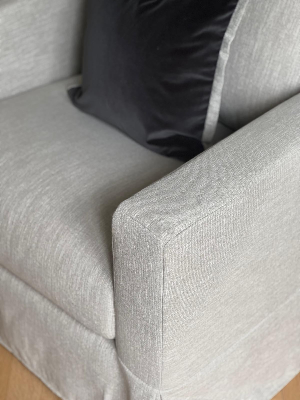 Eden Lounge Chair - True linen