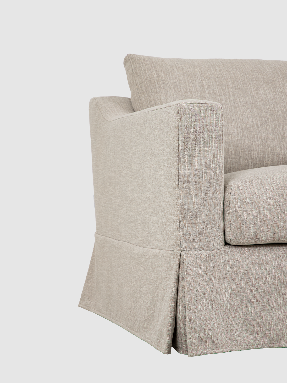 Eden Lounge Chair - True linen