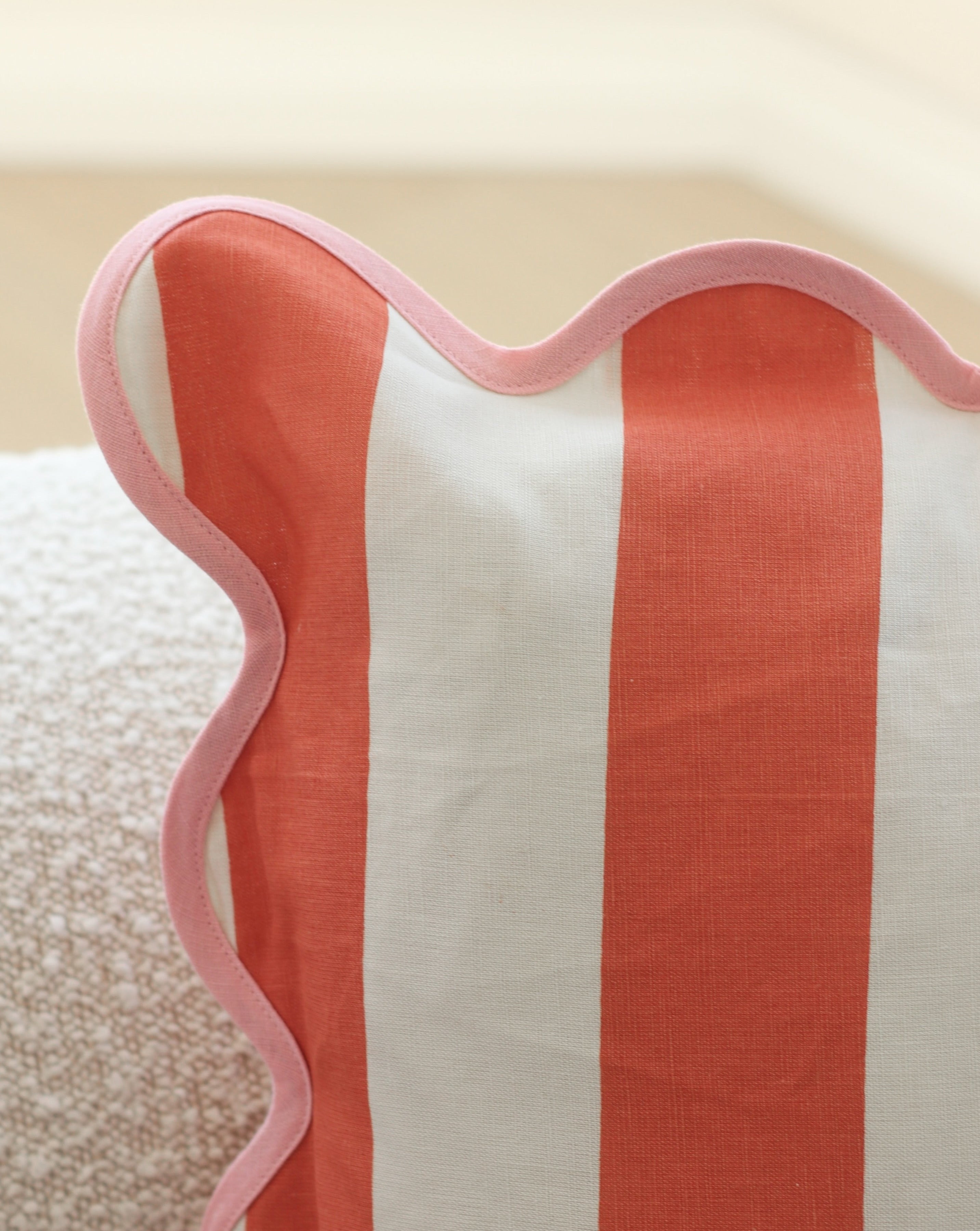 Margot Putetrekk - Coral Stripes