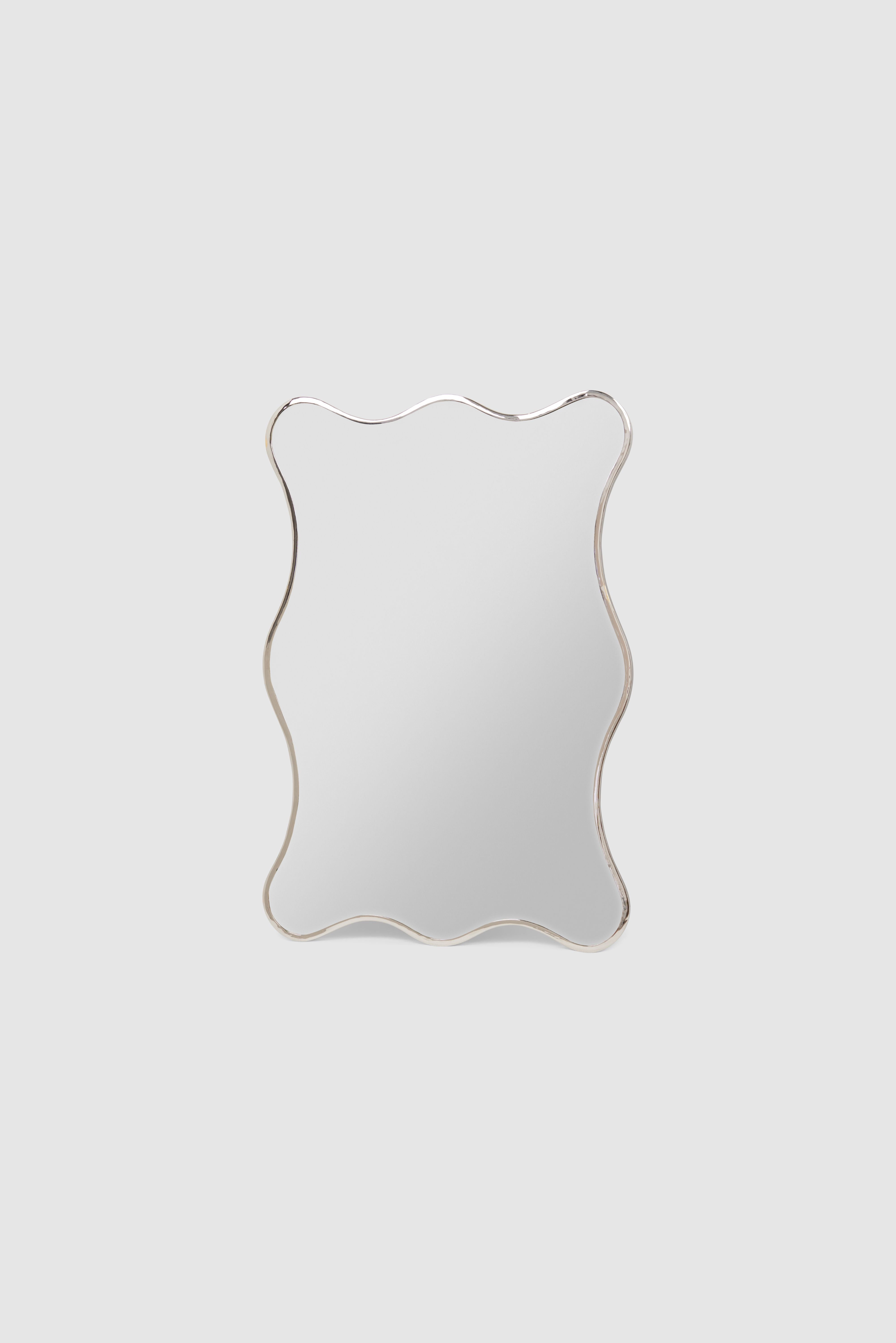 Bonie mirror small chrome