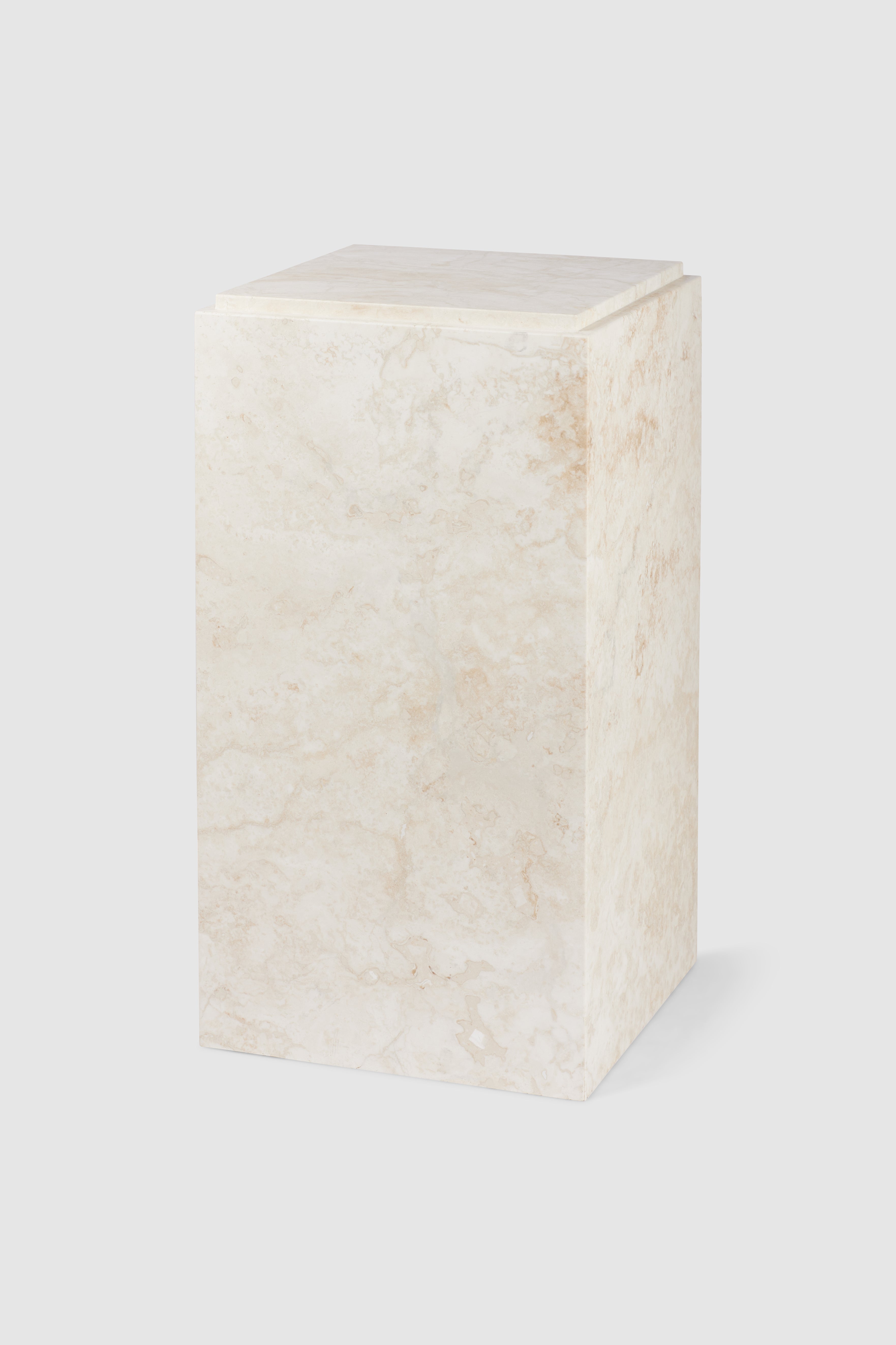 Hoxton sidebord travertin L