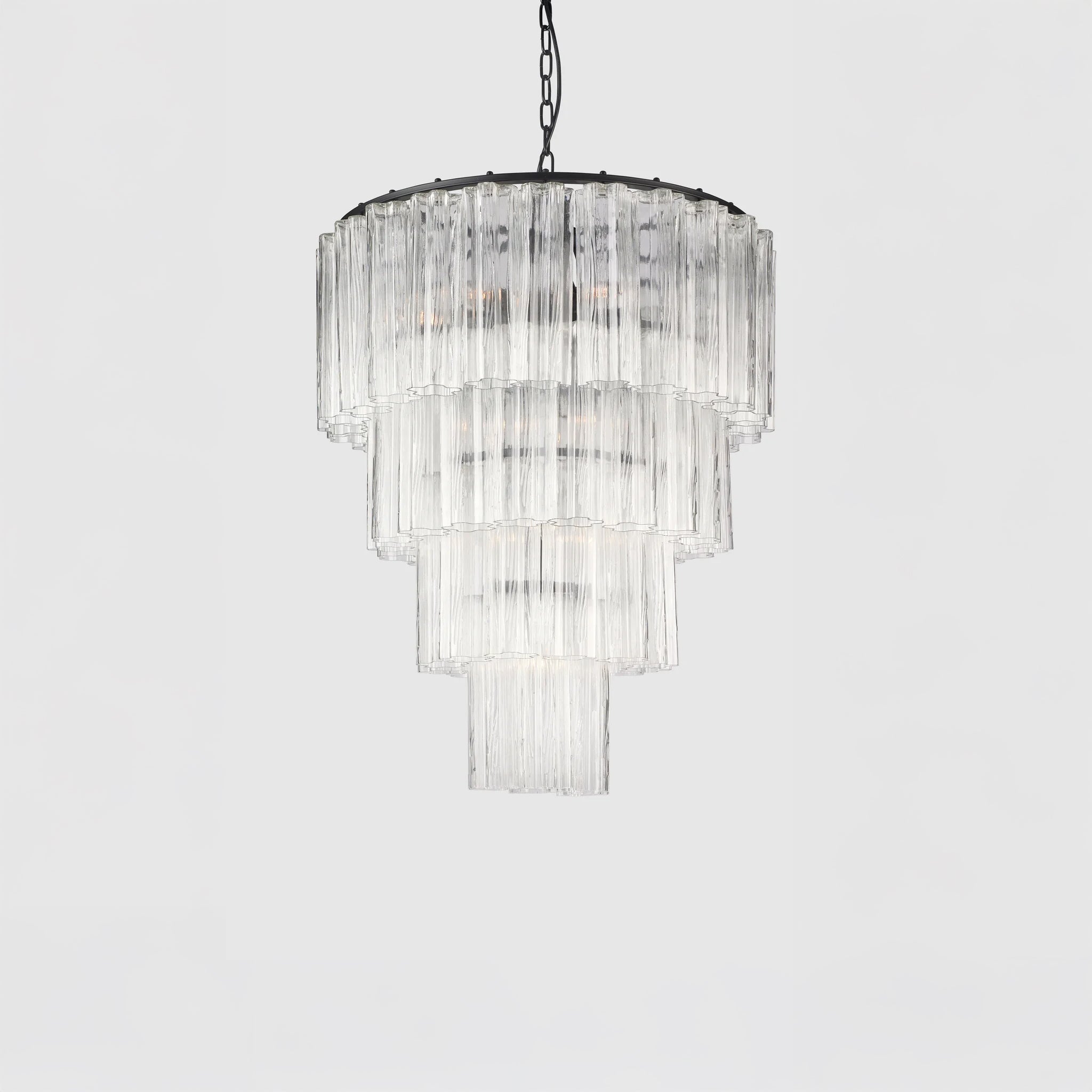 Fontaine Chandelier 4 Layer - black