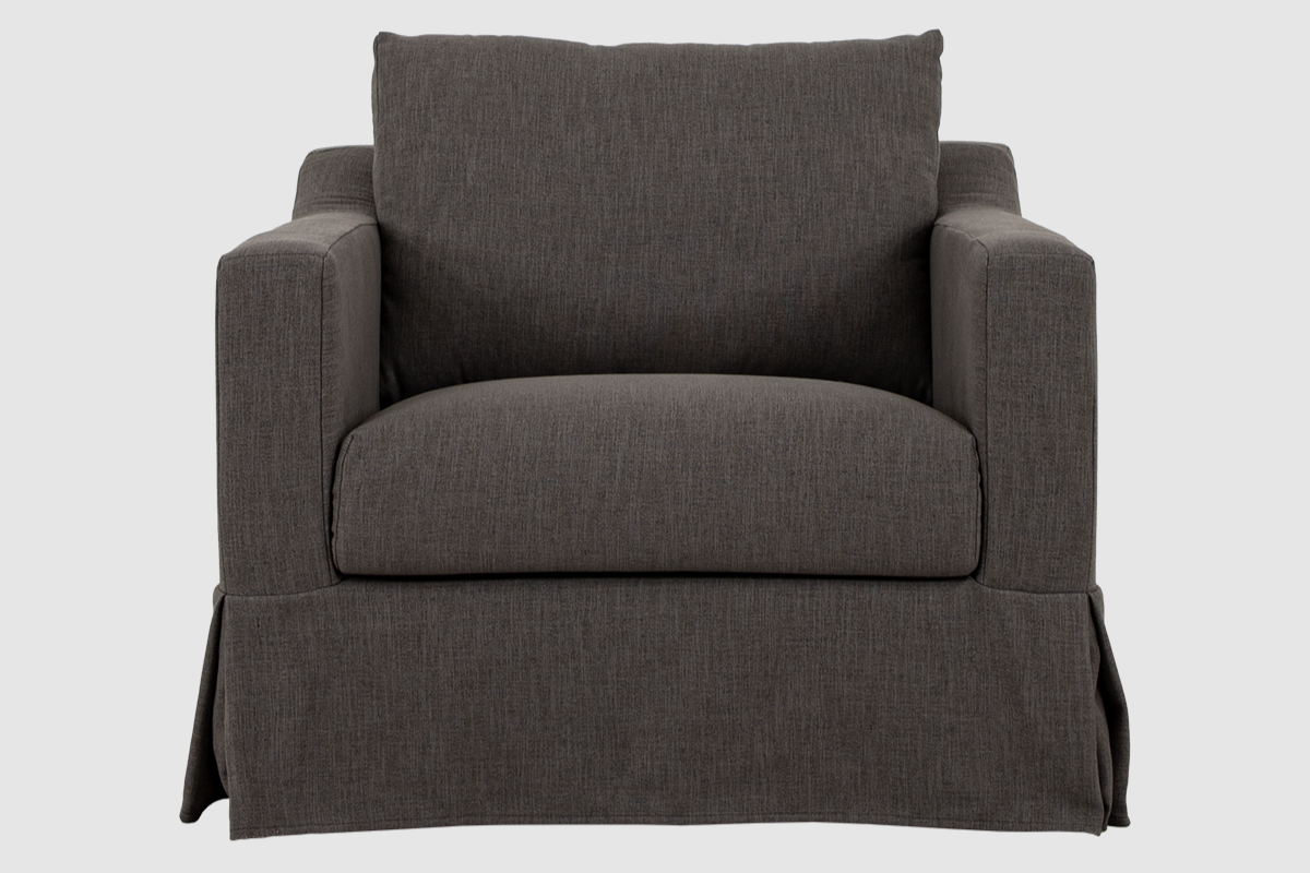 Eden Lounge Chair - Steel grey