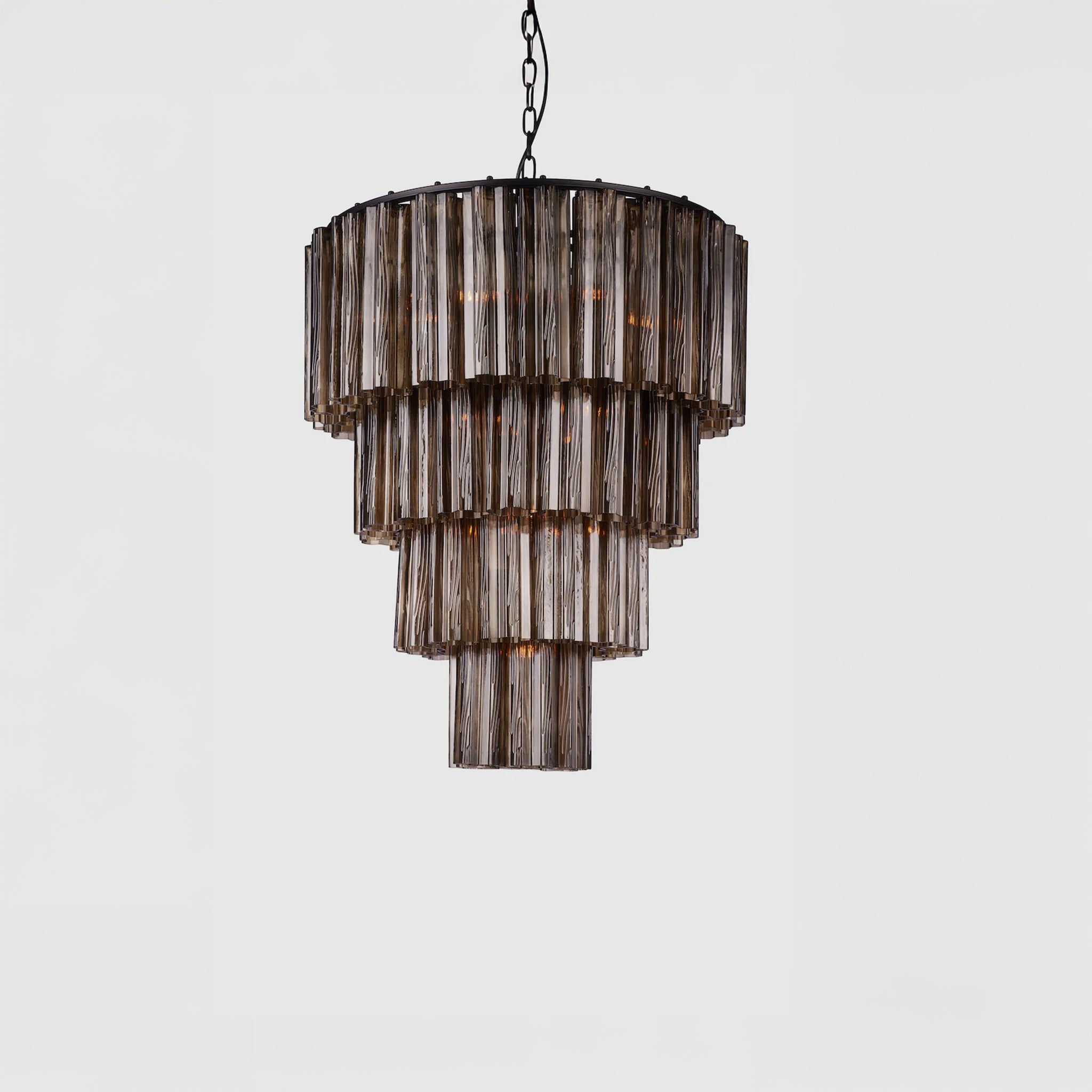 Fontaine Chandelier 4 Layer Brown