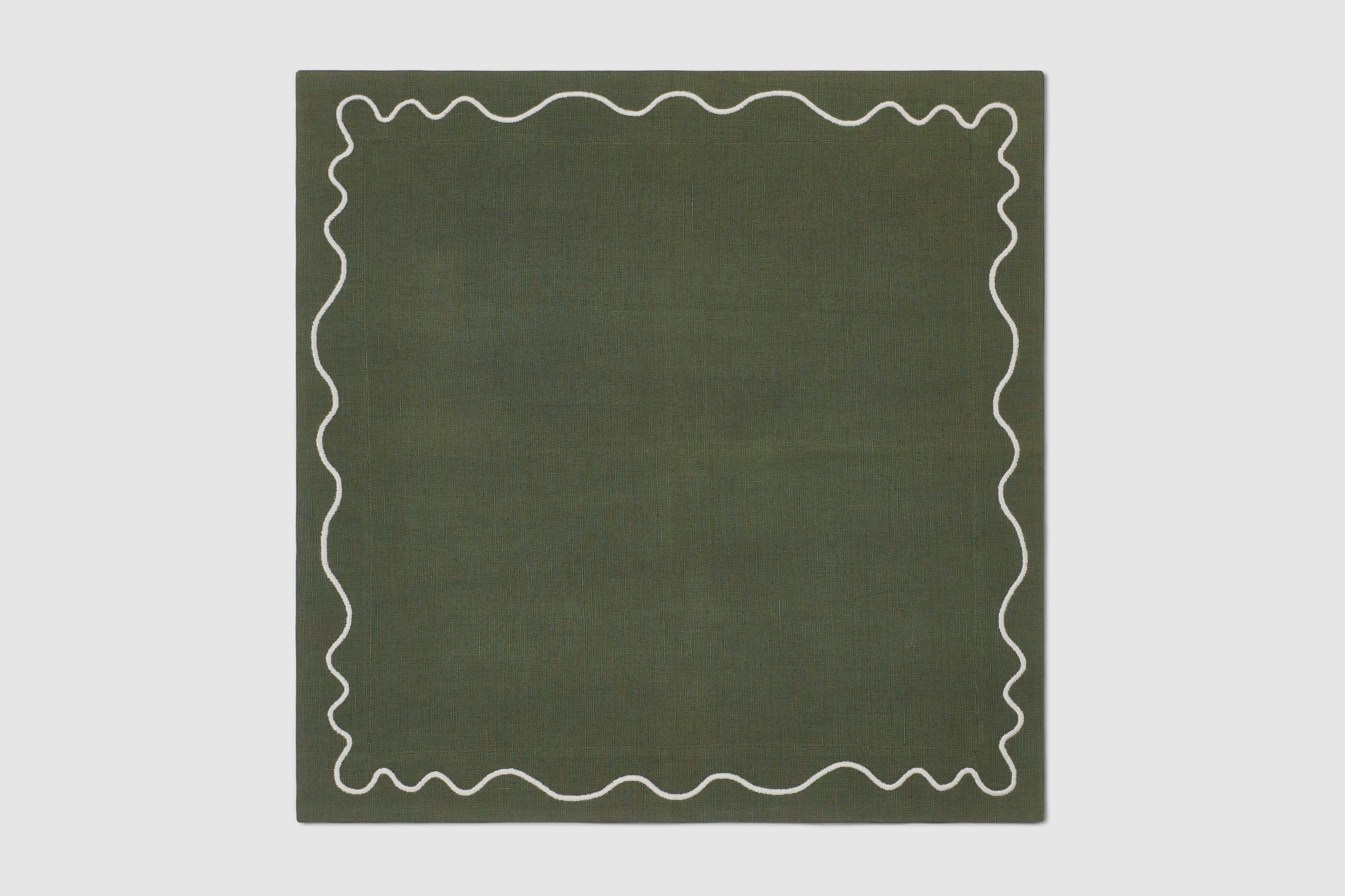 Jules Napkin 4-pk - Forest Green