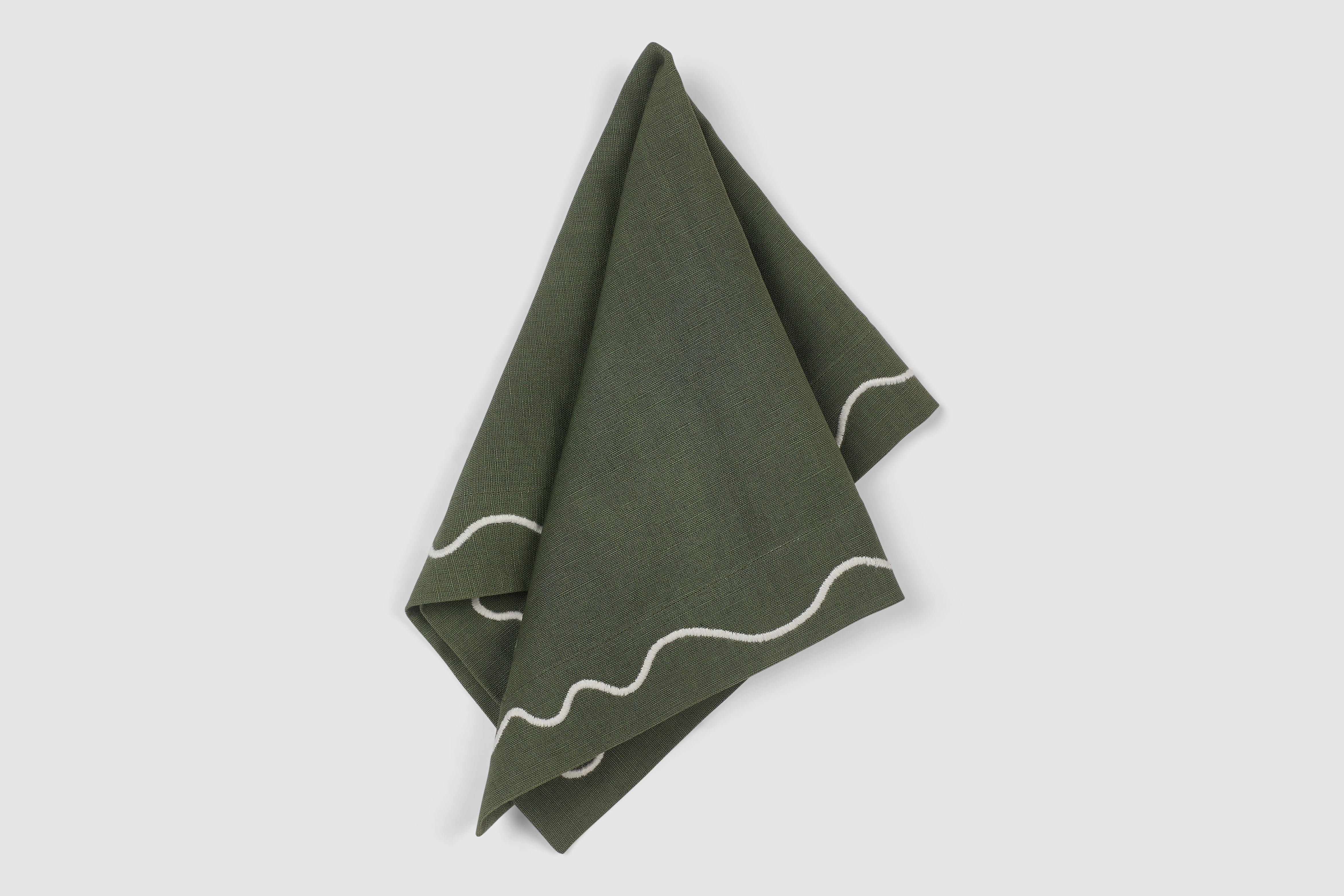 Jules Napkin 4-pk - Forest Green